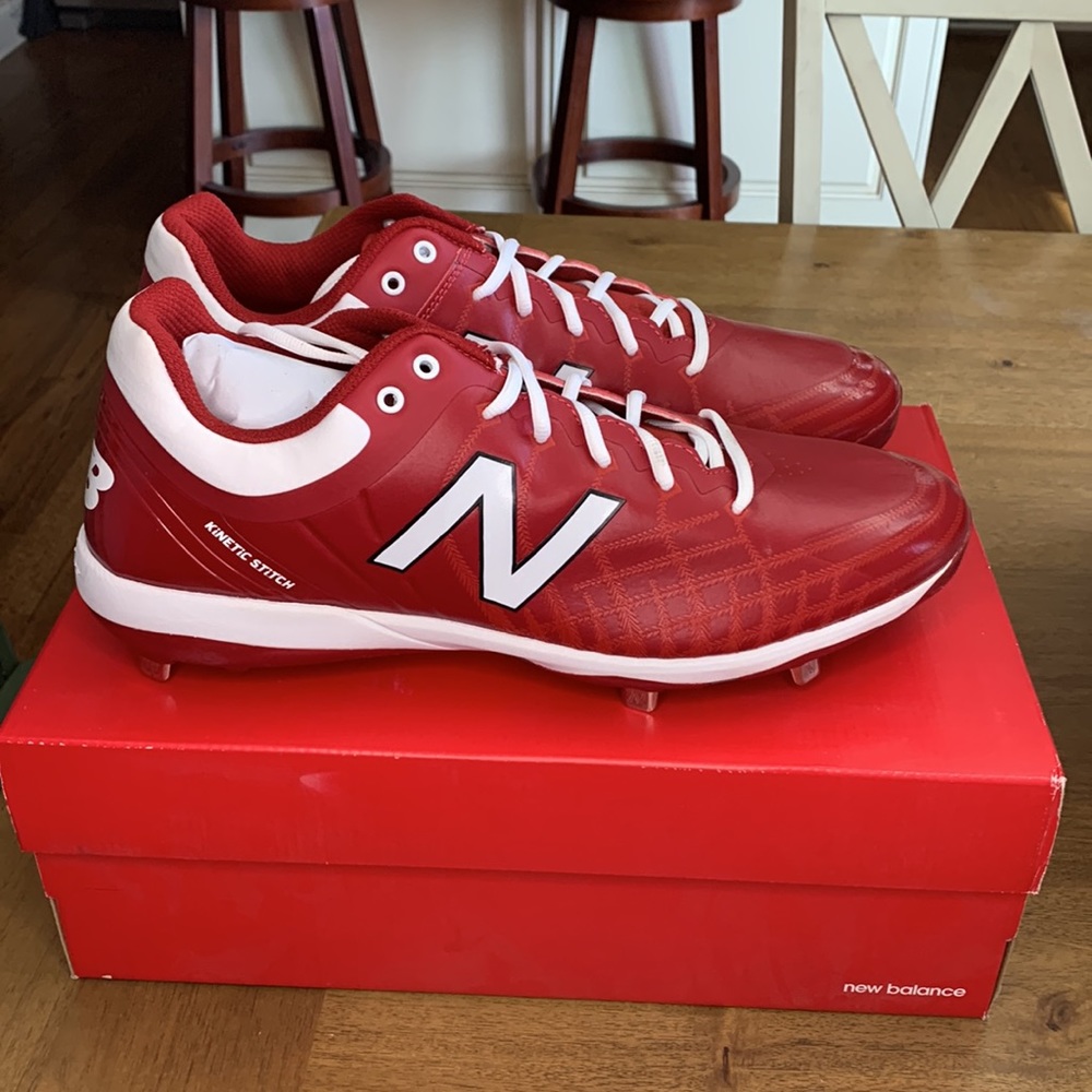 NWT NIB New Balance Men's 4040 v5 Metal Baseball Cleats Size 16 Wide